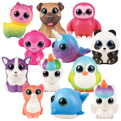 Sparkle Eye Squish Animal Assorted 5.5" (EACH)