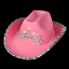 Light Up Child Size Cowgirl Hat (EACH)