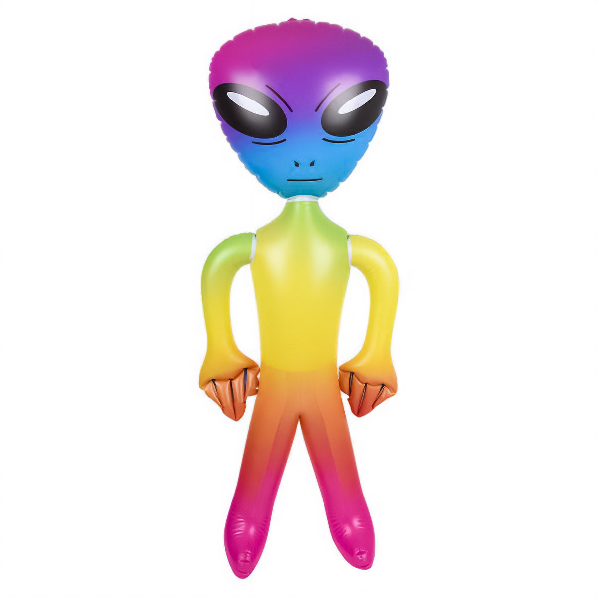 Inflate Jumbo Rainbow Alien 63" (EACH)