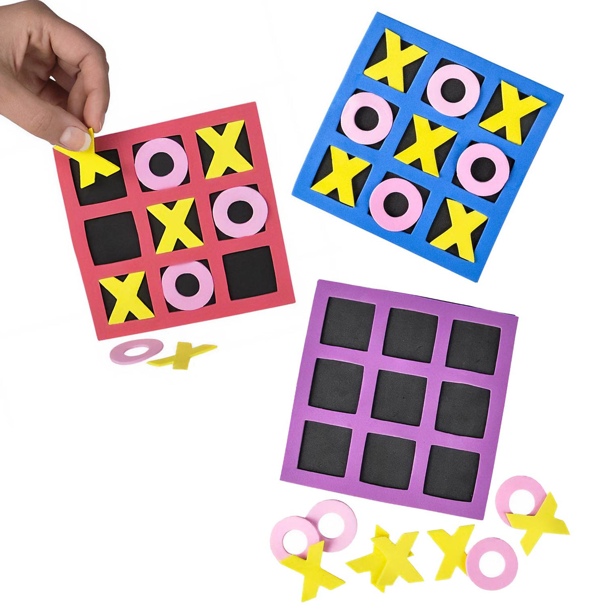 Foam Tic-Tac-Toe Assortment 5" (DZ)