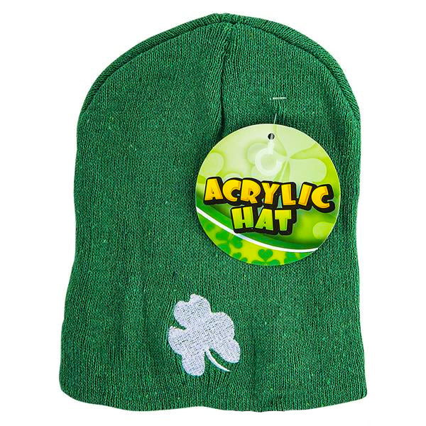 St. Patrick's Shamrock Beanie Hats (DZ)