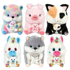 Plush Belly Buddy Babies Assorted 13" (EACH)
