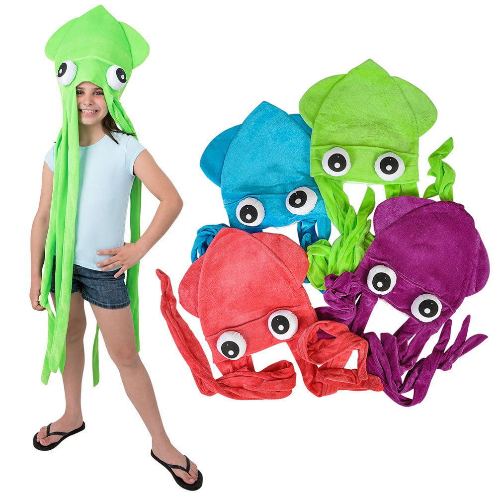 Giant Squid Hat Assorted (EACH)