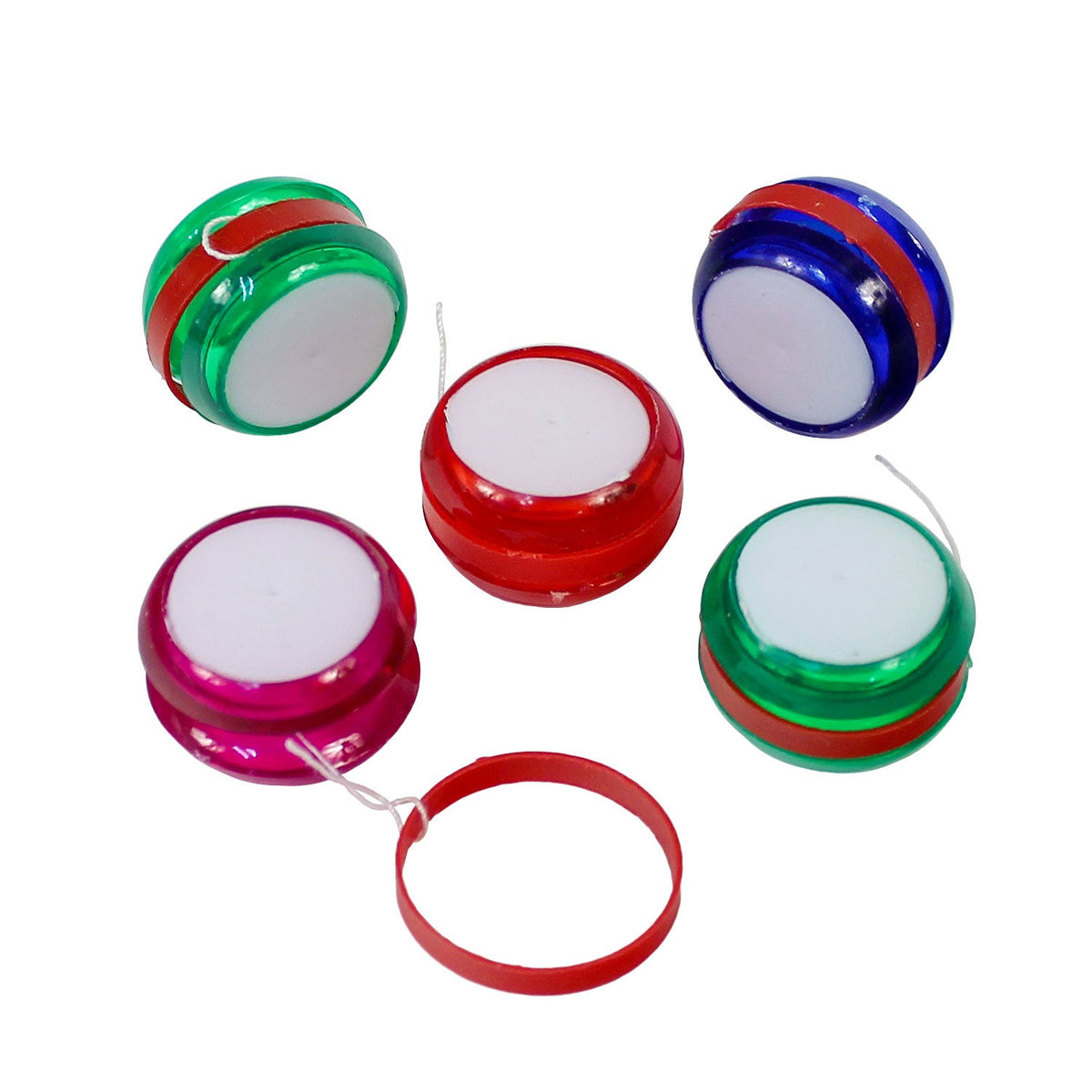 Mini Yo-Yo With Finger Loop Assortment 1-1/8" (36 PACK)