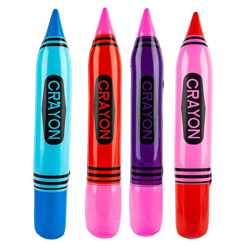 Inflate Crayon Assortment 20" (DZ)