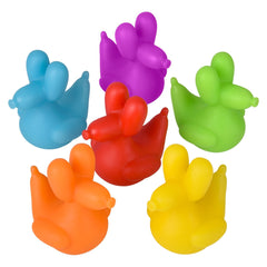Balloon Dog Rubber Ducky Assortment 2.25" (DZ)
