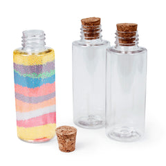 Sand Art Bottle - 2 oz Plastic 4" (DZ)