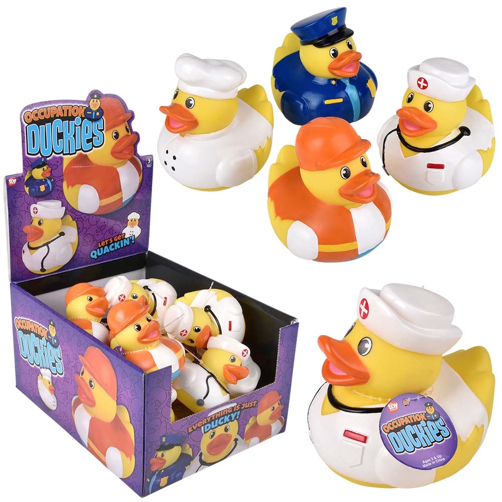 Occupation Rubber Duck Assortment 3.75" (DZ)
