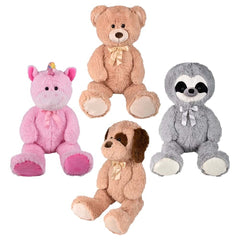 Plush Jumbo Stuffed Animal Assorted 40" (EACH)
