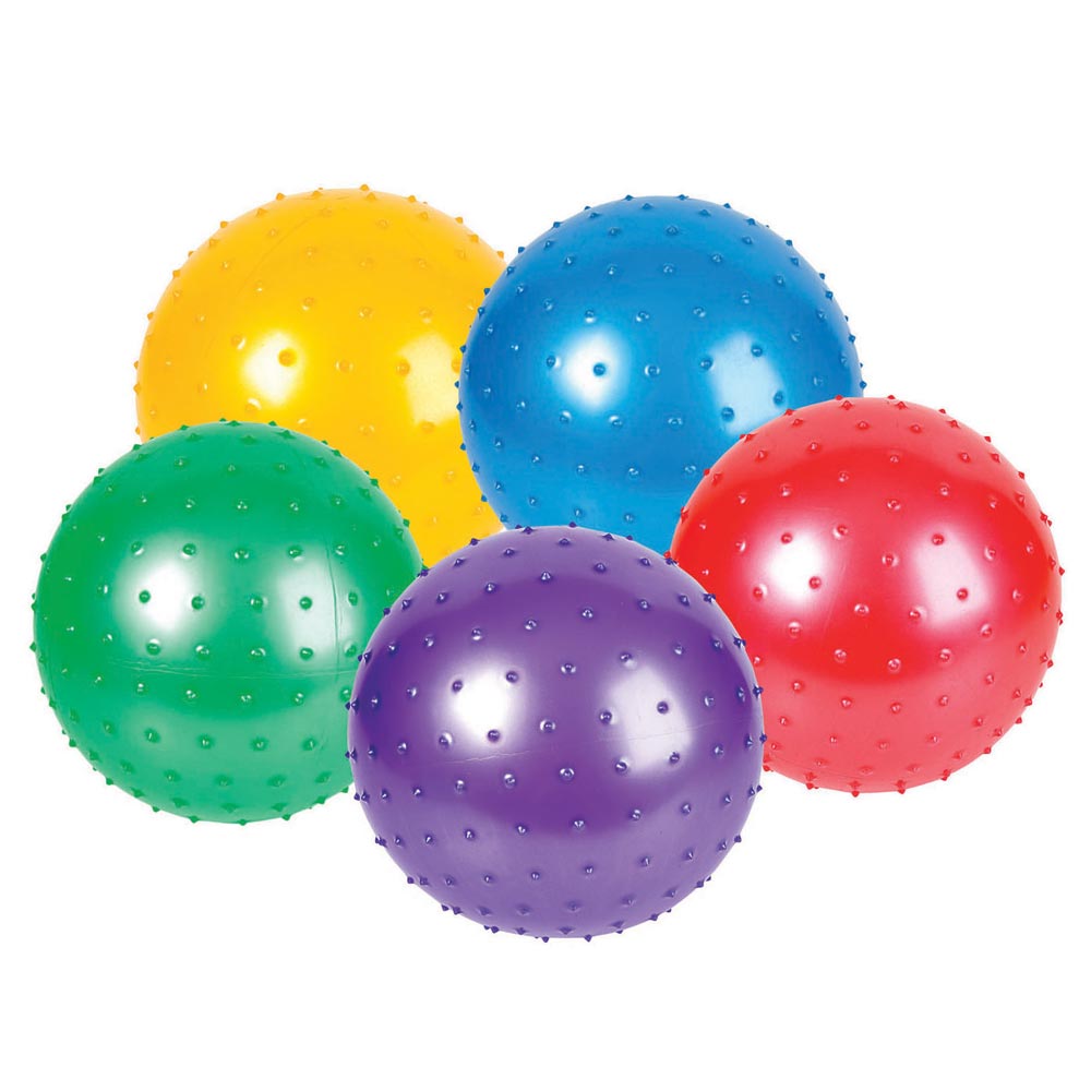 Inflated Knobby Ball Assortment 3" (DZ)