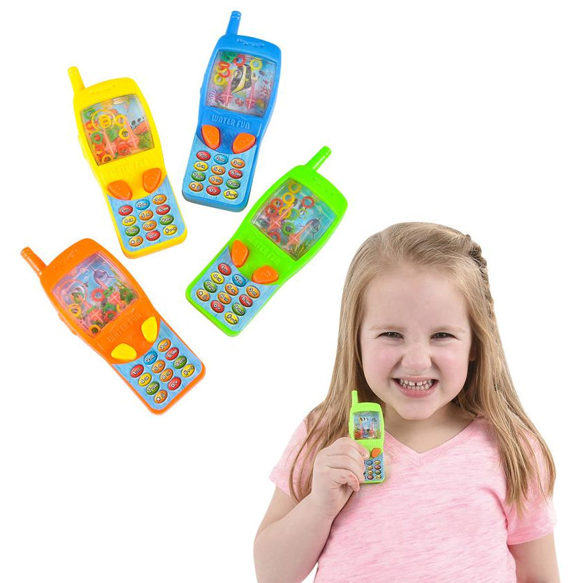 Cell Phone Water Game Assortment 4" (DZ)