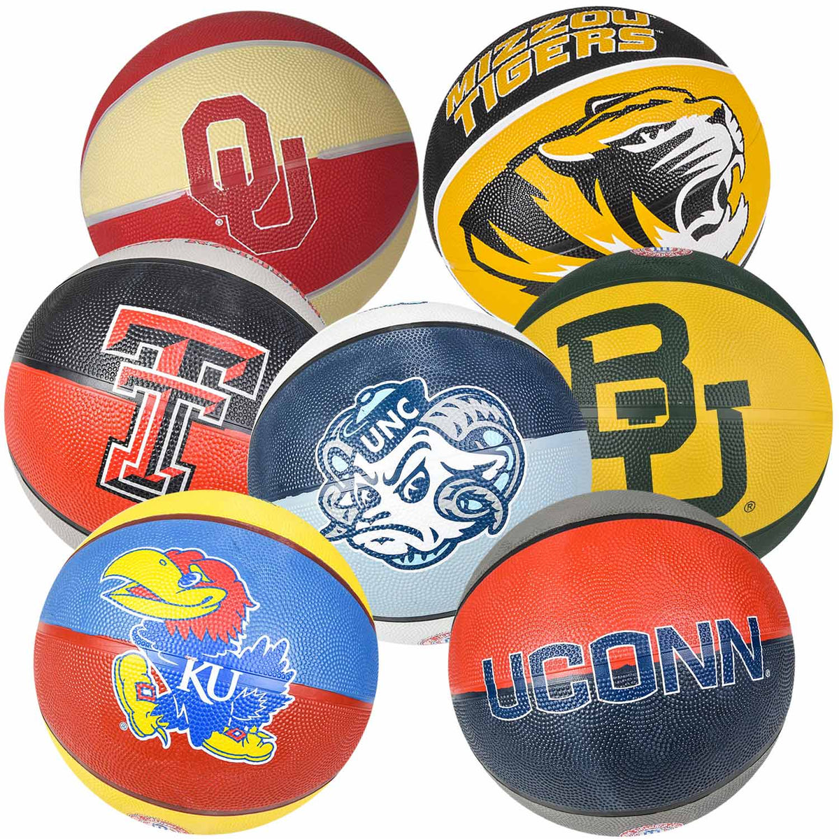 College Regulation Basketball Assorted 9.5" (EACH)