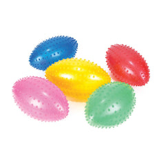 Inflated Knobby Football Assortment 4" (DZ)