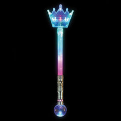 Light Up Crown Wand 20.5" (EACH)