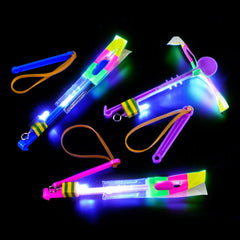Light Up Flying Helicopter Assortment 6.5" (DZ)