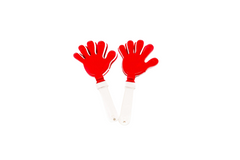Plastic Hand Clapper Toy