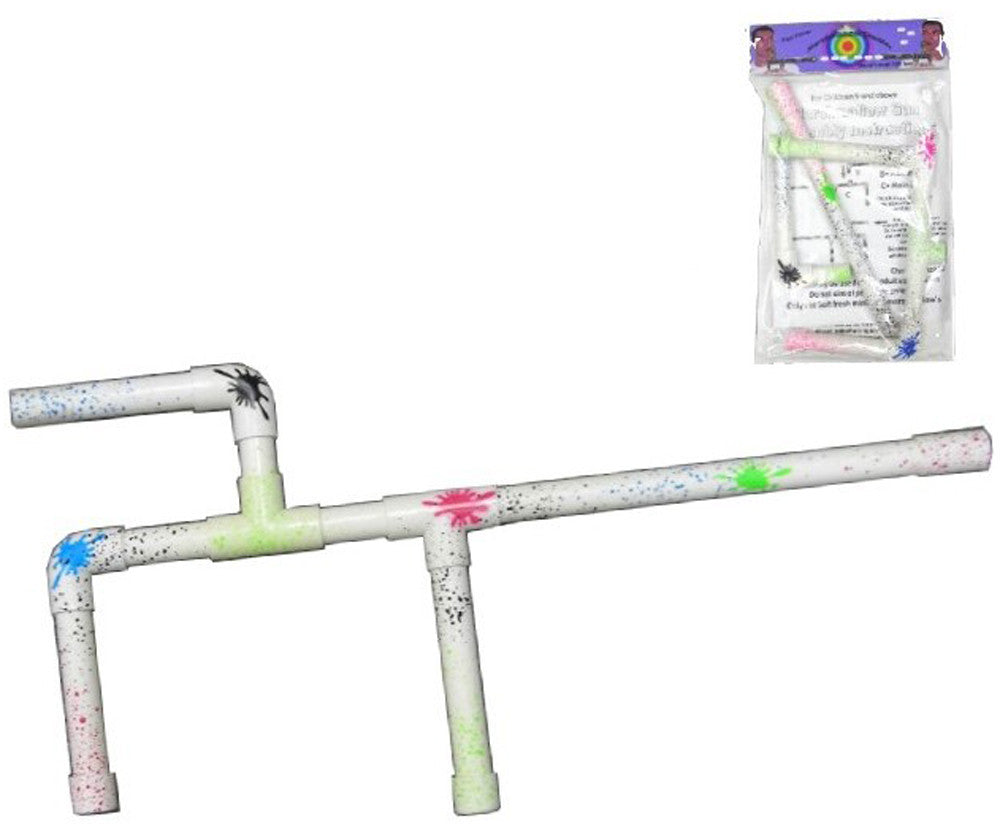 PAINT SPLAT MINI MARSHMALLOW GUN 22 INCH SHOOTERS (Sold by the piece or dozen ) *- CLOSEOUT as low as $ 3.50 EACH