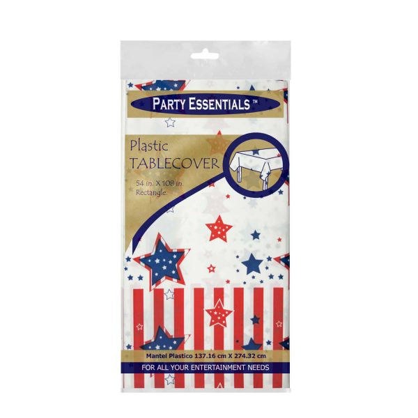 Table Cover - Patriotic Stars 54" x 108" (EACH)