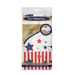 Table Cover - Patriotic Stars 54" x 108" (EACH)