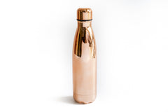 Rose Gold Cola Shaped Vacuum Sports Bottle