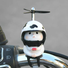 Kitty Car Ornaments Electric Car Car Interior Creative Cute Decoration Self-Propelled Motorcycle Balance Car Halloween