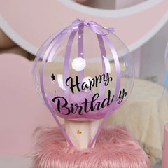 1607BA INS Flower Pot Balloon Decoration Kids Birthday 100 Days Old One Year Old Banquet Table Valentine's Day Women's Day Creative Gift