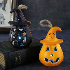 New Style Halloween Pumpkin Lamp LED Luminous Decoration Pumpkin Lamp Bar Secret Room Halloween Decoration Props