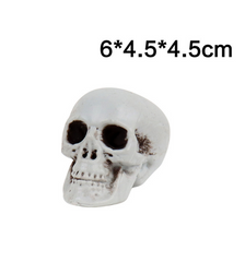 1707BA Internet Celebrity Halloween Spoof Skull Cake Decorative Ornaments Halloween Party Cake Inserting Card Plug-in