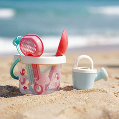 1607TA Thickened Shatter-Resistant Children's Beach Toy Suit Sand Shovel Shower Bucket Sand Digging Snow Playing Snow Fighting Snow Shovel Winter