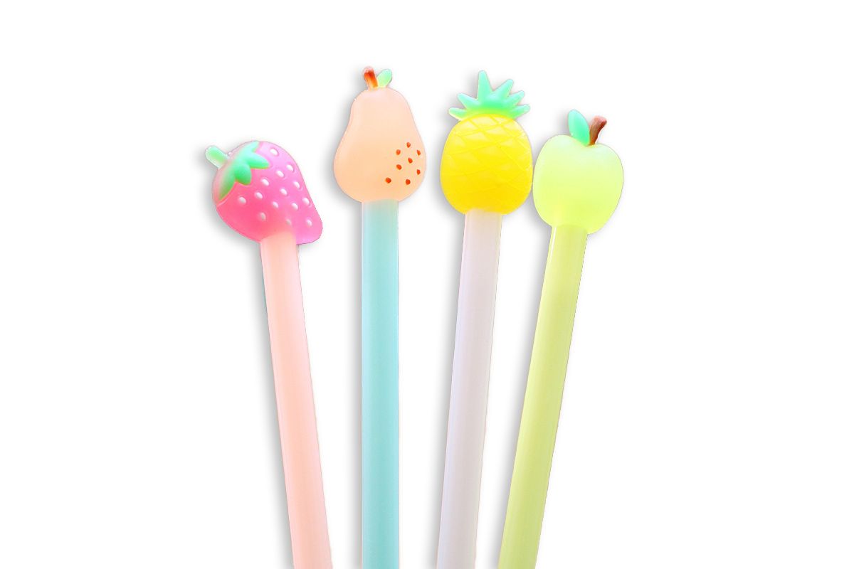 Gel Ink Pen Fruit Theme