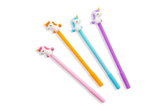 Whimsical Unicorn Themed Gel Ink Pen