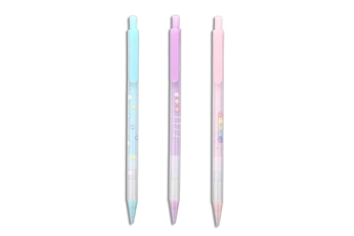 Pastel Flowers Theme Mechanical Pencil
