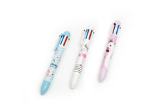 Flamingo Design Multi-Colour Clicker Pen