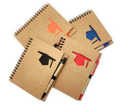 Graduation Design Notebook with Pen