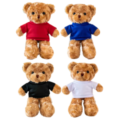 30cm Bear with Shirt (Deliver in 4-6 weeks)
