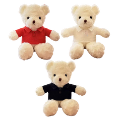 30cm Bear with Polo T-Shirt (Deliver in 4-6 weeks)