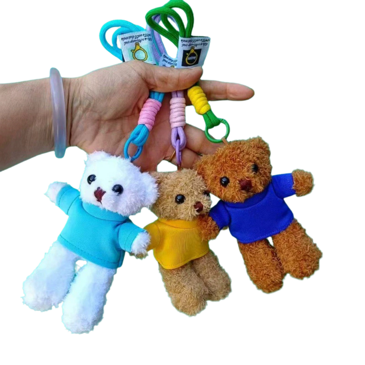 12cm Bear with Shirt Keychain (Deliver in 4-6 weeks)