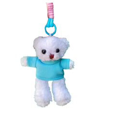 12cm Bear with Shirt Keychain (Deliver in 4-6 weeks)