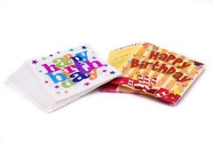 Birthday Party Tissue Serviettes