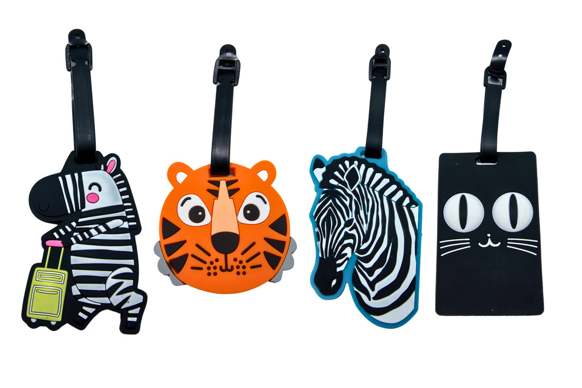 Cute novelty animal luggage tag