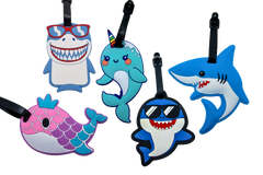 Aquarium Theme Design Luggage Tag