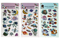 Space Astronaut Design 3D Stickers