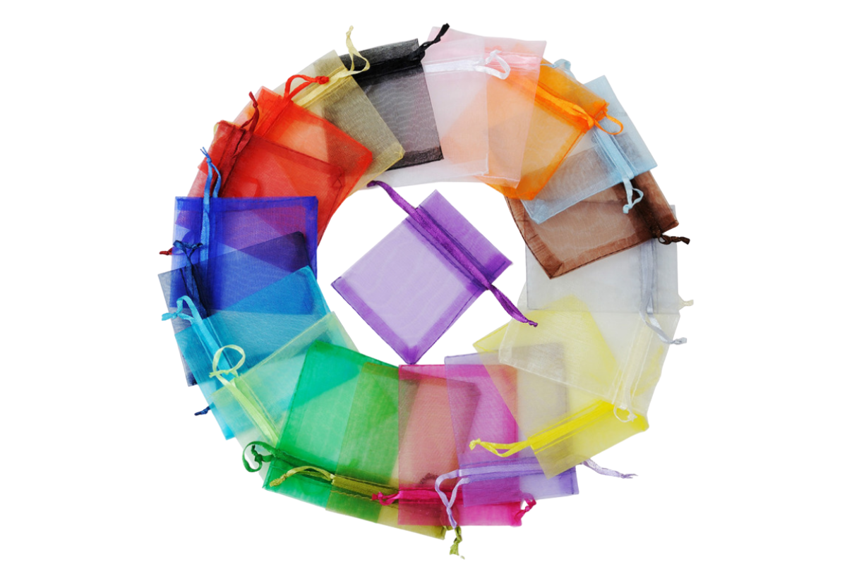 Drawstring Organza Goodie Bag (Pack of 5)
