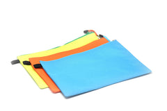 Fabric Neon Colour A4 Zipper Case