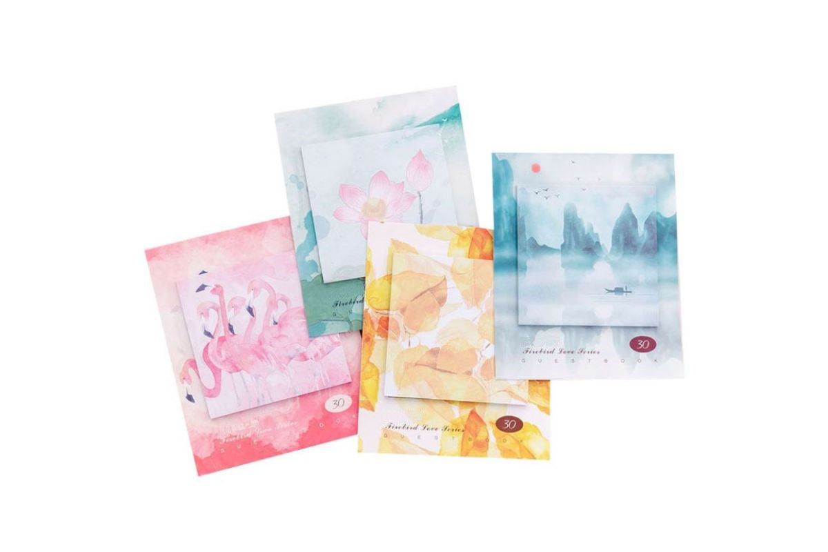 Watercolour Theme Post It Notes