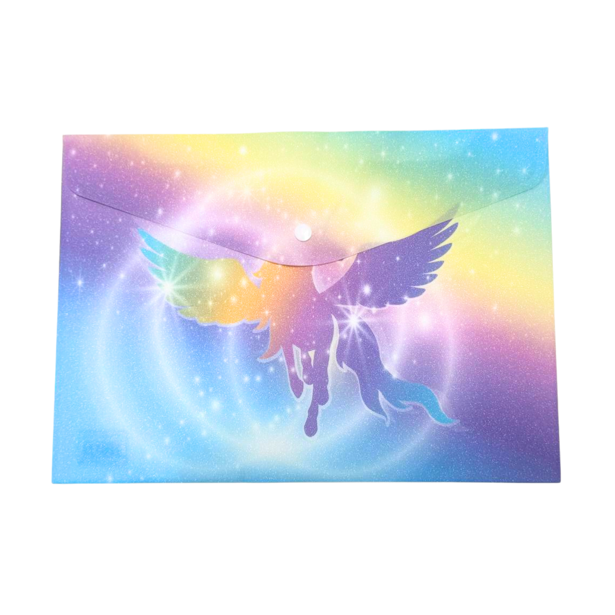 Rainbow Unicorn A4 Button PP File