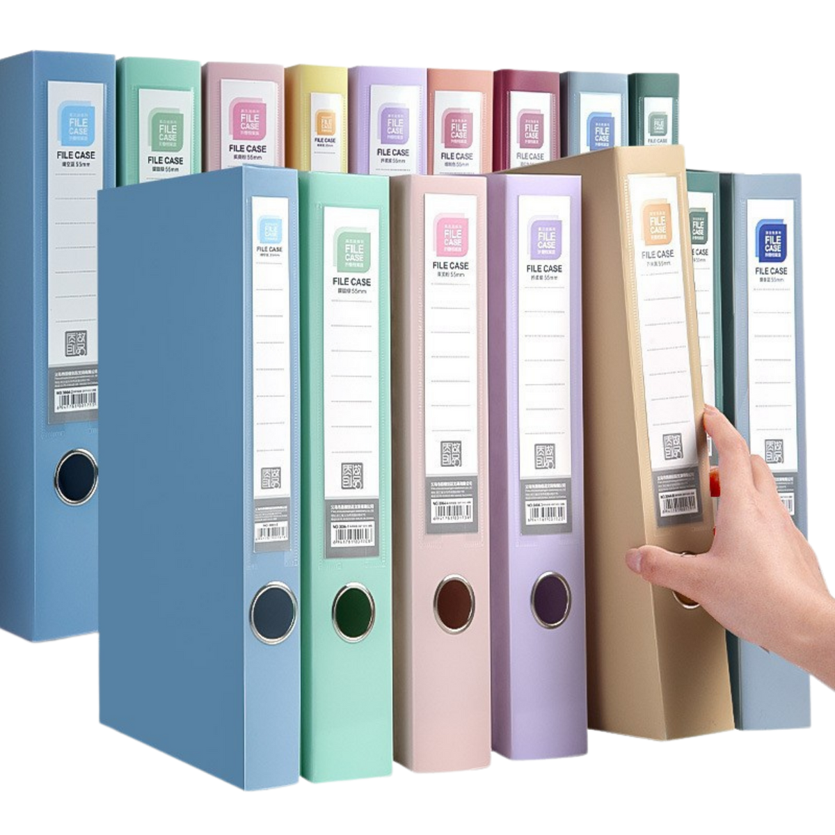 2cm Colorful File Storage Box (Deliver in 4-6 weeks)