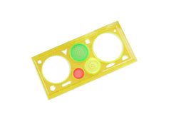Puzzle Design Drawing Template Ruler