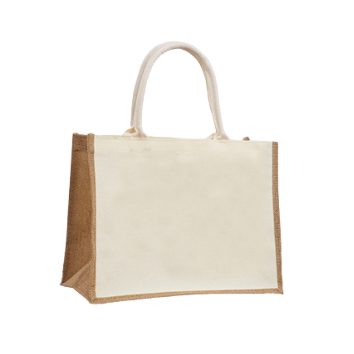 Large Jute Stitching Tote Bag (Deliver in 4-6 weeks)