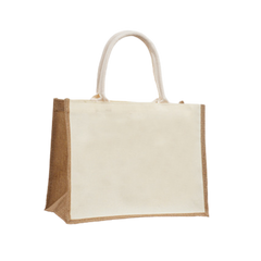 Large Jute Stitching Tote Bag (Deliver in 4-6 weeks)
